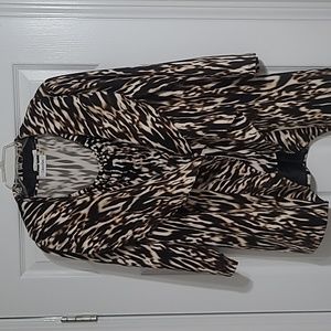 Calvin Klein Brown Animal print 2 PC